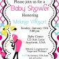 Modern Mom to be Baby Shower Invitations
