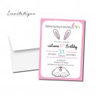 SOME BUNNY BIRTHDAY INVITATION