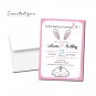 SOME BUNNY BIRTHDAY INVITATION