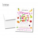 TUTTI FRUITI BIRTHDAY PARTY INVITATIONS