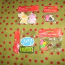 A LOT OF 4 PACKS OF FUN SHAPED ERASERS - 4 PACKS