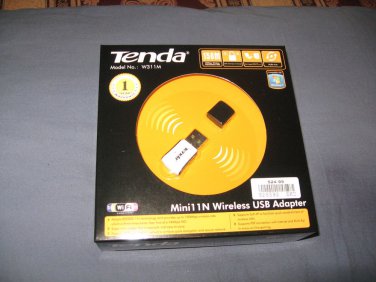 TENDA MINI 11N WIRELESS USB ADAPTER WIFI COMPATIBLE