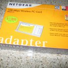 NET GEAR 108 Mbps WIRELESS PC CARD WG 511T 3XTHE RANGE,2XTHE SPEED OF 802.11g