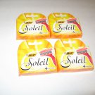 BIC SOLEIL 4 CARTRIDGES WITH SOOTHING MOISTURE STRIP - 4