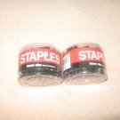 STAPLES ONE PACK OF 40 BINDER CLIPS 3/4 INCH - 2 PACKS