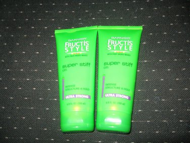 GARNIER FRUCTIS STYLE SUPER STIFF GEL 6.8 FLOZ  ULTRA STRONG -2