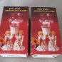 POLY RESIN HURRICANE LAMP - QUANTITY 2