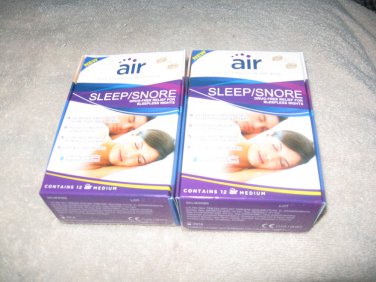 AIR SLEEP/SNORE 12 AIR MEDIUM  -2 BOXES