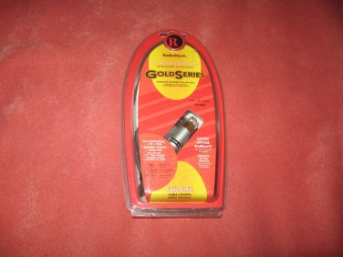 COAX CABLE GOLD SERIES 24K GOLD PLATED