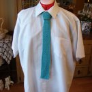 Crochet Teal Men's Fashion Tie