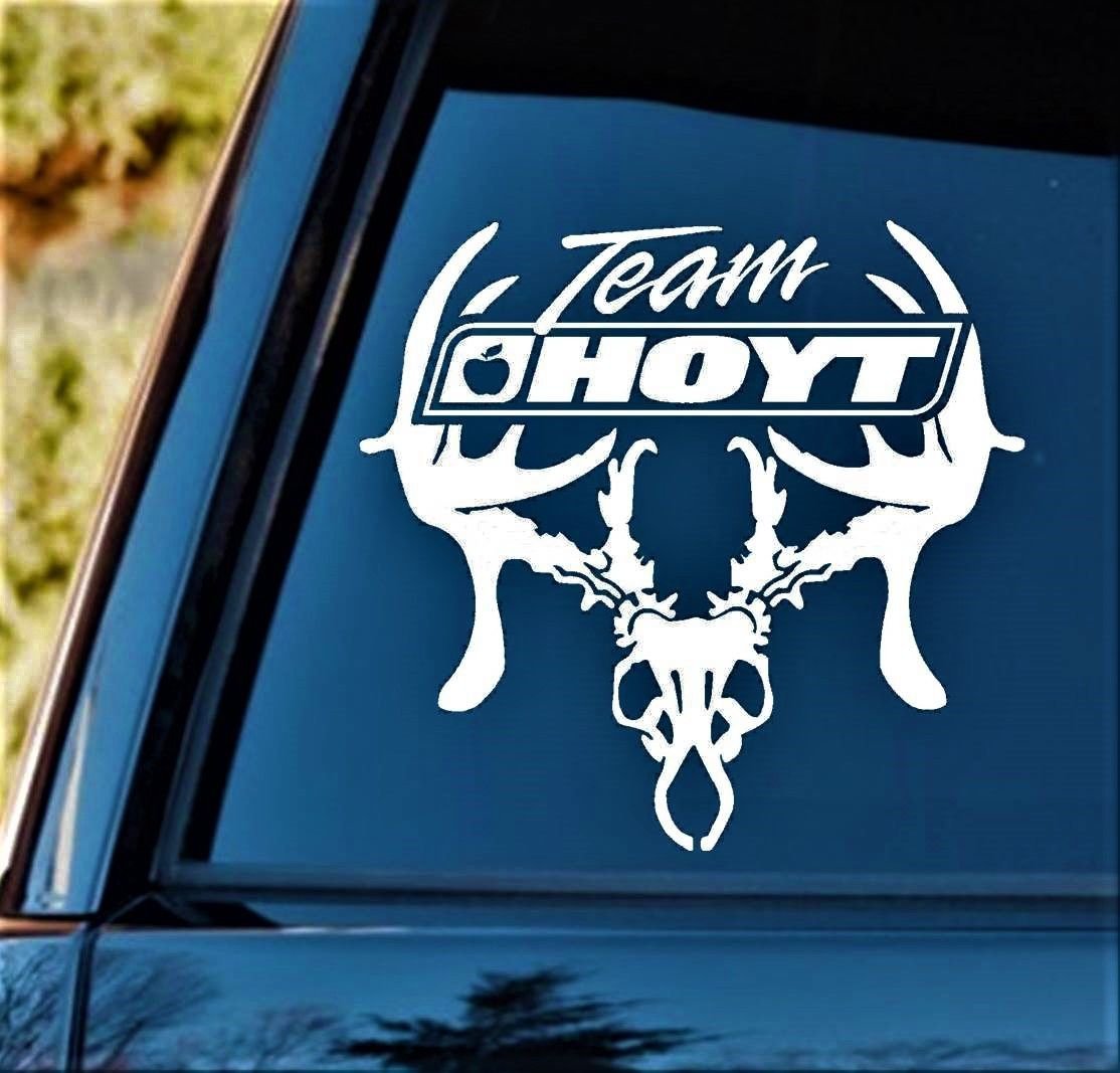 Team Hoyt 5.5 Inch Archery Deer Bow Hunting Decal Sticker