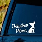 Chihuahua Mama Toy Dog Decal Sticker for Car Window Pet Gift Accessory