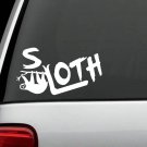 L1060 Sloth Decal Sticker Car Truck SUV Van Laptop