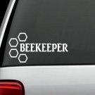 C1097 Bee Keeper Beekeeper Decal Sticker Car Truck SUV Laptop Surface Smoker Art