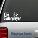 A1023 THE GUITAR PLAYER DECAL STICKER