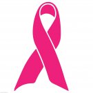 Breast Cancer Awareness Ribbon Vinyl Decal Sticker for car truck SUV laptop wall