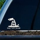 SPY NSA GADSDEN SNOWDEN 2nd Amendment Patriot Gun Sticker Decal Laptop Monitor
