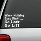 H1039 Go Lift Kettlebell Decal Sticker weight insanity Crossfit exercise ps90