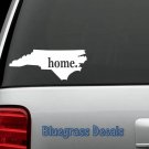 E1026 NORTH CAROLINA HOME STATE Decal Sticker Car Truck SUV Van LAPTOP MIRROR