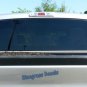 A1129 (2x) Barb Barbed Wire Decal Sticker Truck SUV Horse Cowgirl Cowboy tattoo