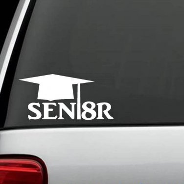 H2018 SENIOR CLASS 2018 DECAL Sticker Car TRUCK SUV Van HIGH SCHOOL COLLEGE