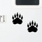 G1057 2-Count Bear Claw Grizzly Decal Sticker Cub Smoky Trailer Camper Surface