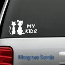 A1006 DOG CAT DECAL STICKER for Car Truck SUV Van LAPTOP PET SHELTER RESCUE WALL