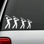 GOLF FAMILY DECAL STICKER for CAR TRUCK SUV VAN CART DRIVER PUTTER BAG CLUB WALL