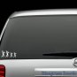 GOLF FAMILY DECAL STICKER for CAR TRUCK SUV VAN CART DRIVER PUTTER BAG CLUB WALL