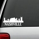 F1064 Nashville Skyline Decal Sticker Country Music Guitar Truck Laptop Mirror
