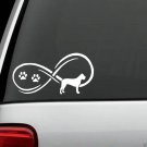 D1103 Infinity© Cane Corso Dog Decal Sticker for Car Truck SUV Van LAPTOP