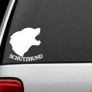 B1106 Schutzhund German Shepherd Dog Decal Sticker Car Truck SUV Van