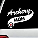 Archery Mom Decal Sticker for Car Window Laptop Compound Bow Arrow Target BG 160