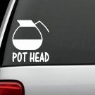 C1103 Pot Head Coffee Decal Kitchen Brew Station Cafe Bistro