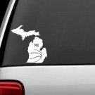 M1042 Michigan Basketball Decal Sticker Car Van SUV Laptop Wolverines Spartans