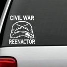 M1045 Civil War Reenactor Kepi Cap Sabres Decal Sticker Confederate Union Yankee