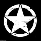 4X4 OFF ROAD Distressed Star MILITARY ARMED VINYL SUV Decal Sticker LAPTOP BOAT