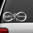 H1032 Boston Marathon Girl Running Decal Sticker 13.1 26.2 10k 0.0 Car Laptop
