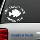 C1052 FISHING FUNNY TACKLEBOX Decal Sticker for Car Truck SUV Van BOAT ROD REEL
