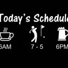 COFFEE GOLF CLUB DRAFT BEER VINYL DECAL STICKER for CAR TRUCK SUV window LAPTOP