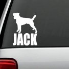 J1092 Jack Russell Terrier DOG Decal Sticker Pet Gift sup Accessory
