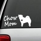 C1144 Chow Mom Dog Decal Sticker Car Truck SUV Van Pet Gift Chow Chow Husky