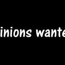 MINIONS WANTED SIGN VINYL SUV Decal Sticker LAPTOP BOAT CAR TRUCK FUNNY