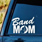 L1038 Band Mom Music Notes Decal Sticker Marching Band Guitar, Bass Treble Clef