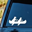 Dogs Rowing Canoe Kayak Decal Sticker J1083 Cat Truck SUV Van Laptop Surface Art