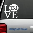 D1019 13.1 MARATHON RUNNING Decal Sticker Car Truck SUV Van LAPTOP MIRROR ART