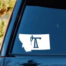 M1149 Montana State Oilfield Oil Pump Jack Decal Sticker Truck SUV Laptop