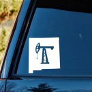 M1148 New Mexico State Oilfield Oil Pump Jack Decal Sticker Truck SUV Laptop