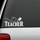 F1051 Teacher Ruler Apple Pencil Decal