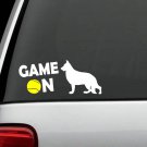 Game On German Shepherd Tennis Ball Mom Dog Toy Decal Sticker Pet G1069 Thrower
